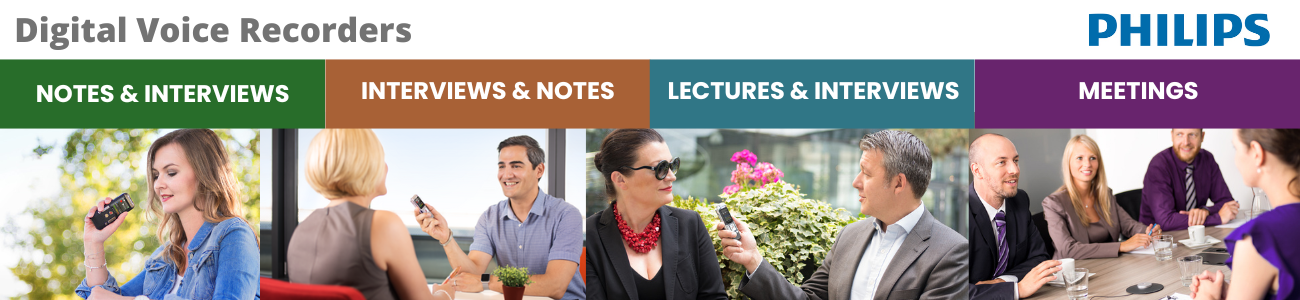 Philips Consumer Voice Recorders